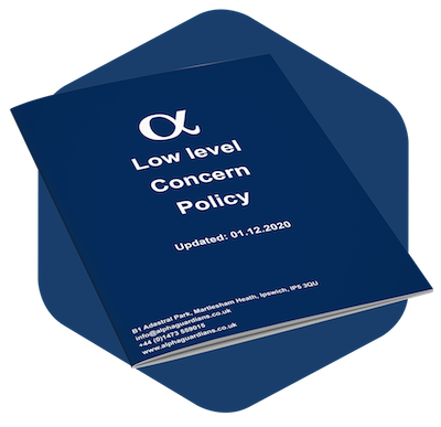 Low Level Concern Policy Document
